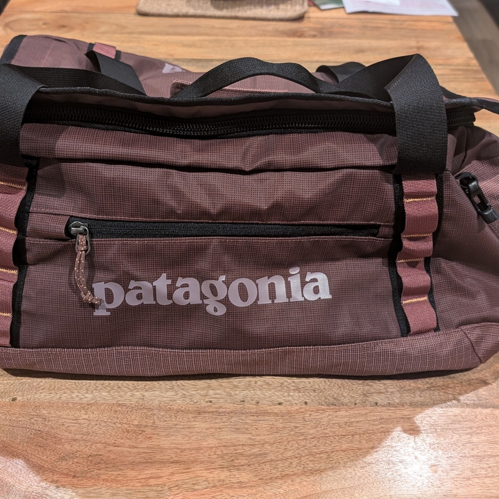 Patagonia 40L Burgundy Travel Bag